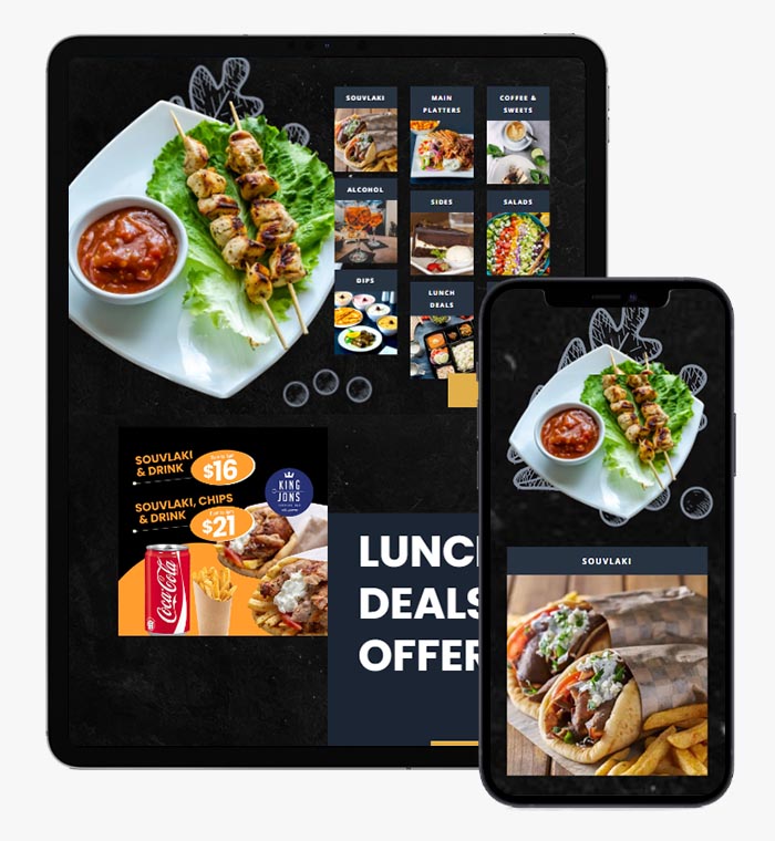 Restaurant website design Melbourne