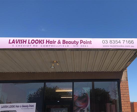 Shop Signage in Melbourne Northern suburbs