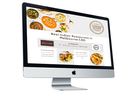 restaurant web design Melbourne