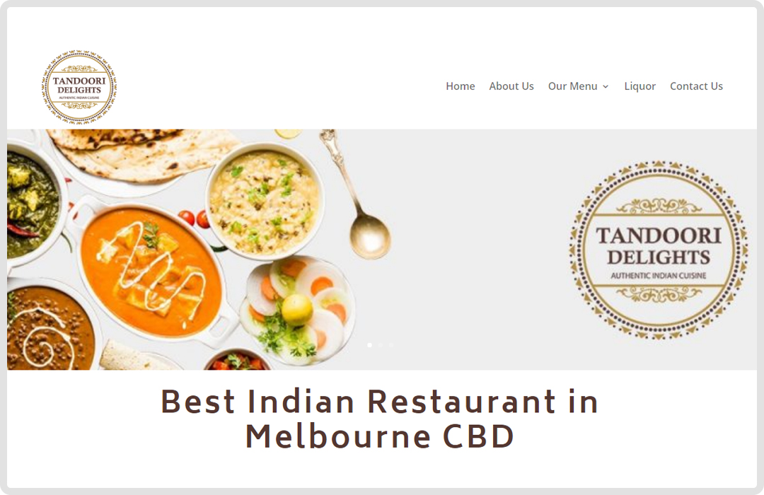 restaurant website Melbourne