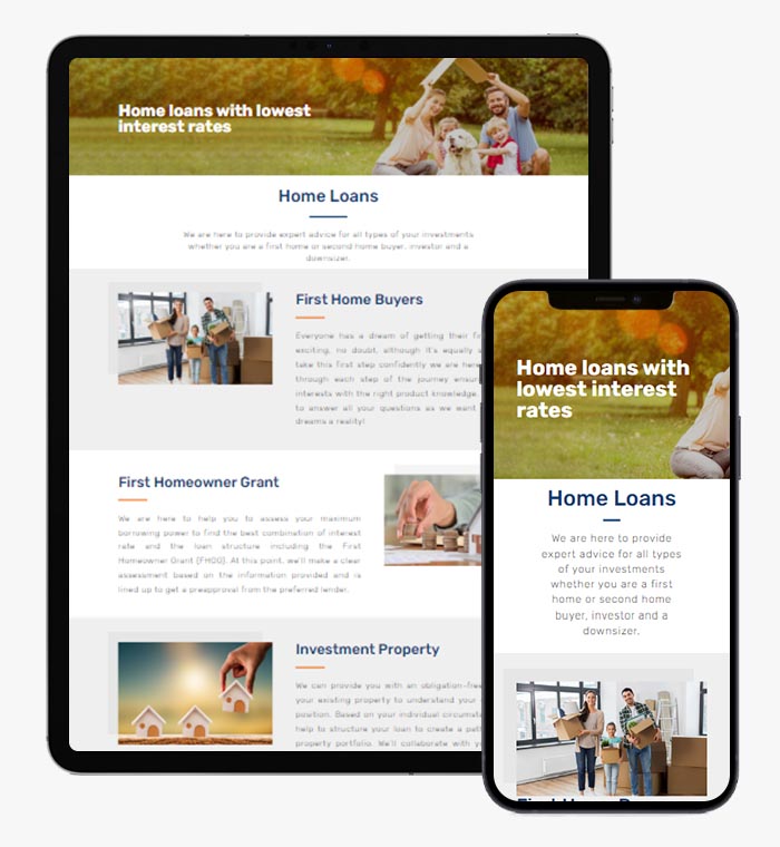 small business website design Melbourne